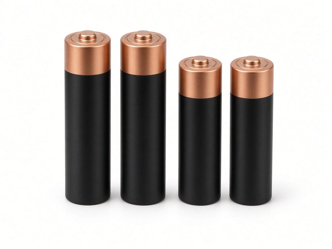 AA and AAA alkaline batteries