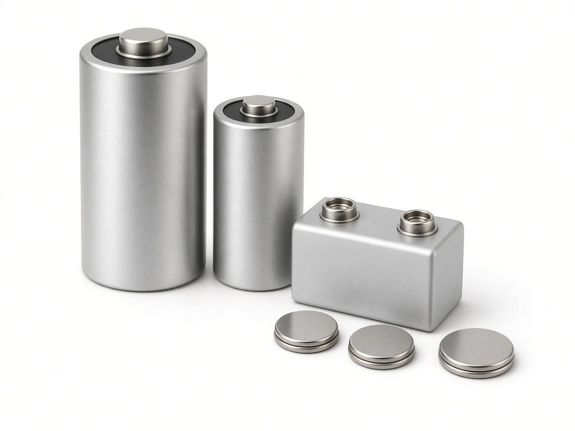C, D, 9-volt, and coin-cell batteries